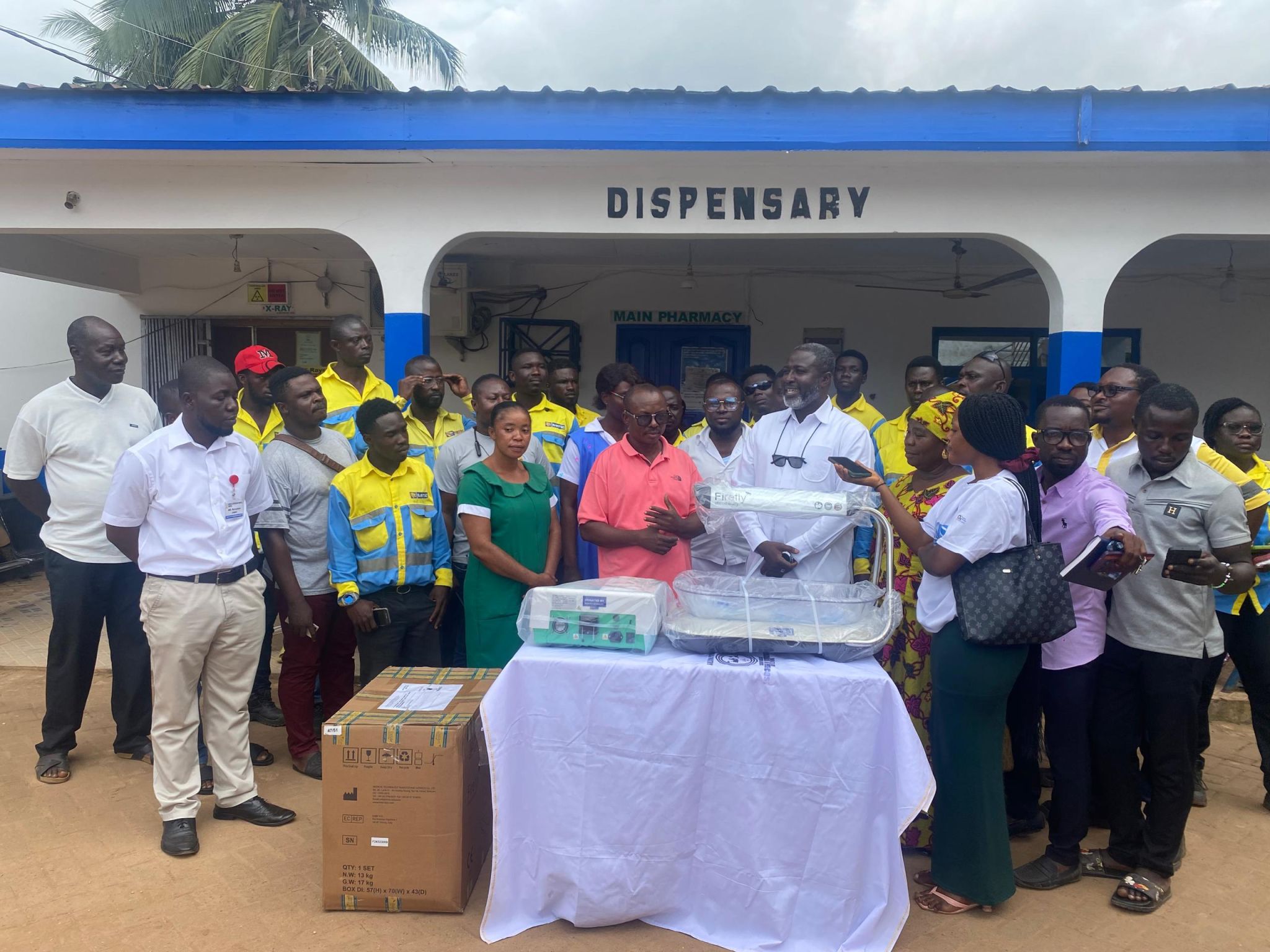 Rabotec Strengthens Community Healthcare with Donation to Prestea Government Hospital